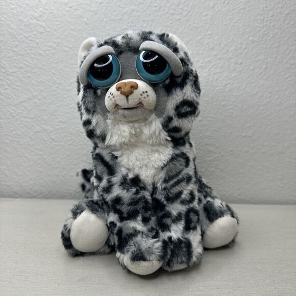 Feisty Pets Lethal Lena Sweet and Innocent Plush Stuffed Snow Leopard - Picture 1 of 5